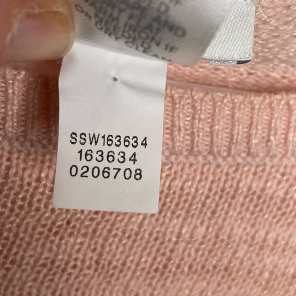 Pure Jill Linen Blend Sleeveless Top Beach Coastal Quiet Luxury in Pink 2X - Picture 10 of 10